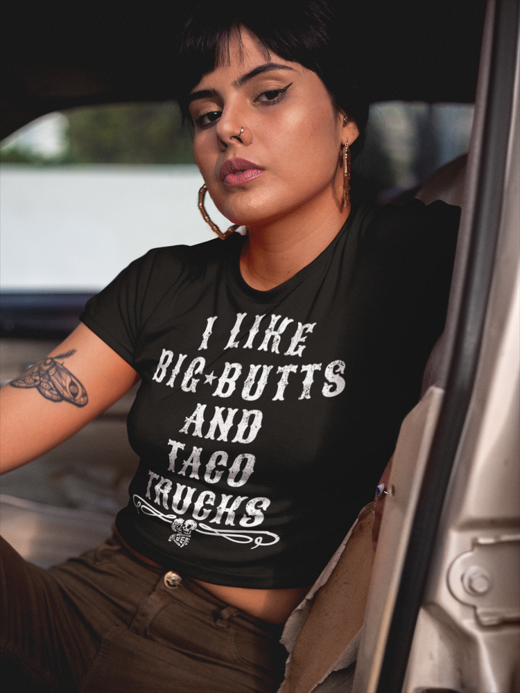 Big Butts And Taco Trucks Vintage GreaserT-Shirt