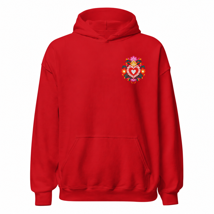 More amor por favor floral Hoodie