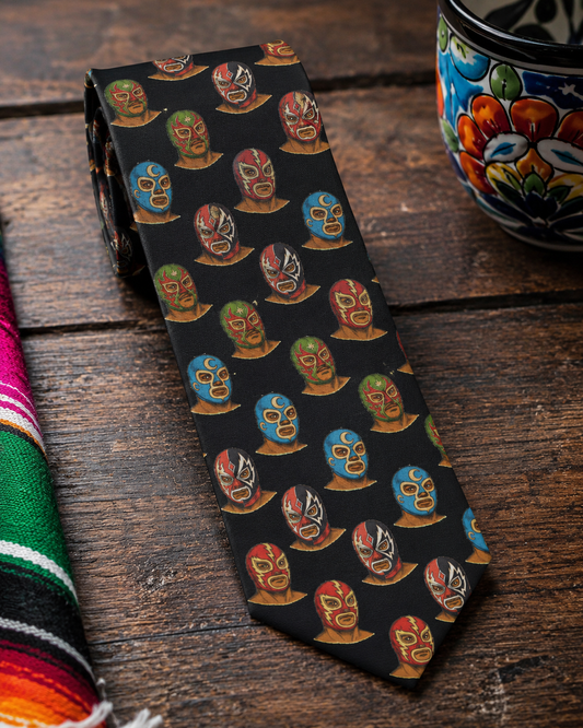 Lucha Mascaras Necktie