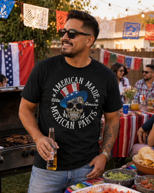 Made In America With Mexican Parts T-Shirt