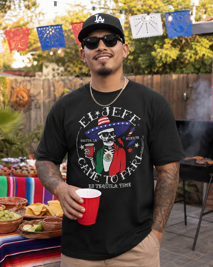 El Jefe Came To Pari 4th Of July T-Shirt