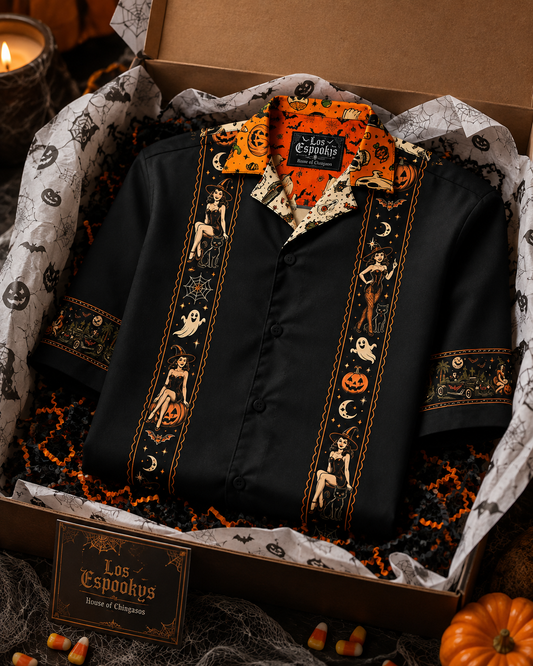 Bad Witches Club Vintage Button Up