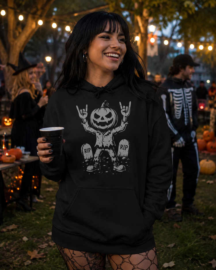 El Rocker Pumpkin King Hoodie