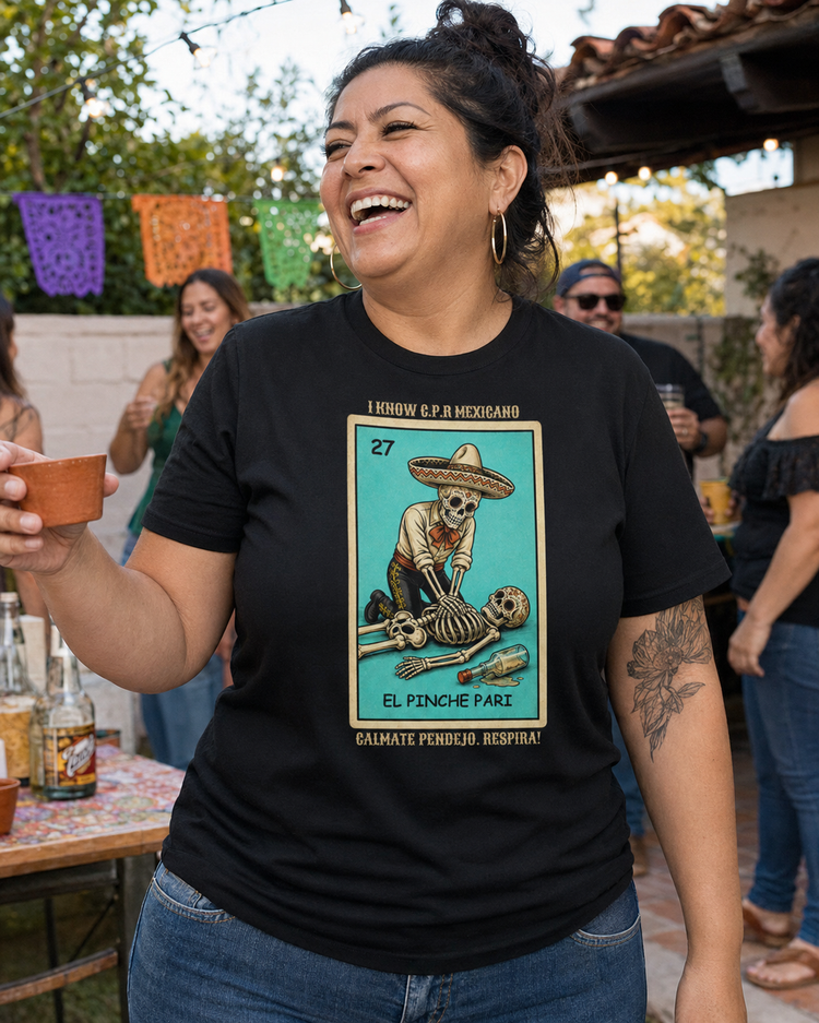 El Pinche Pari Loteria T-Shirt