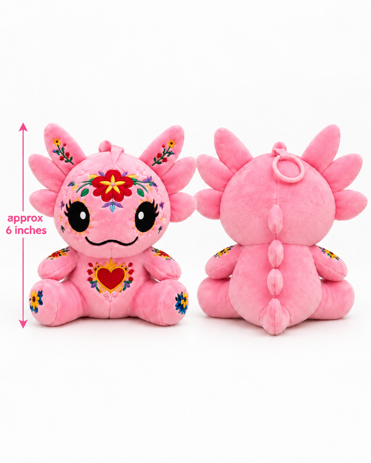 Leti La Ajolotita Plush Pendant