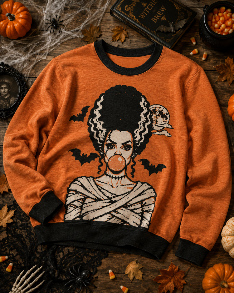 The Bride Halloween Knit Sweater