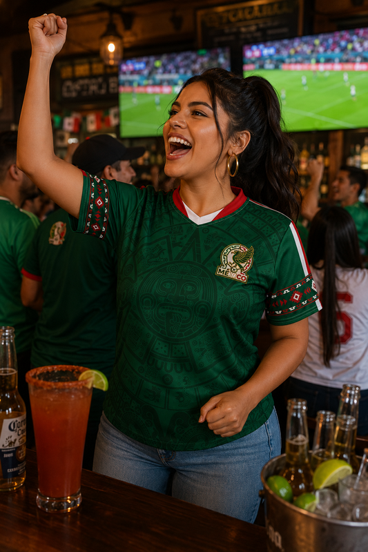 Azteca Xiuhpohualli Mexico Fútbol Jersey