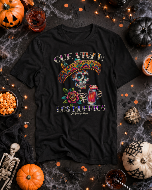 Que Vivan Los Muertos Raza Michilada T-Shirt