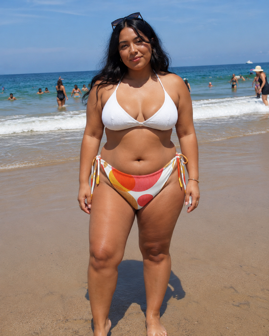 Mid Summer Dotty - String Bikini Bottom