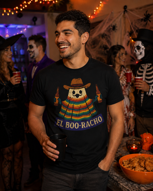 El Booracho Halloween Y Los Muertos T-Shirt
