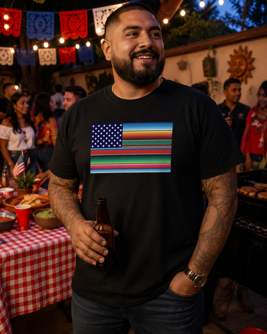 Cross-Culture OG Flag Chingon T-shirt