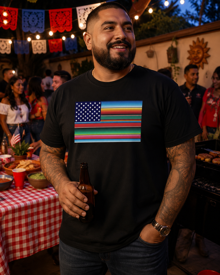 Cross-Culture OG Flag Chingon T-shirt