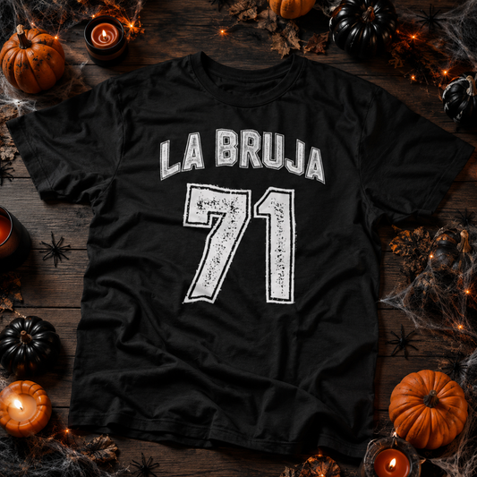 Premium La Bruja 71 OG Halloween T-shirt