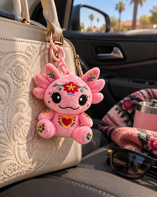 Leti La Ajolotita Plush Pendant