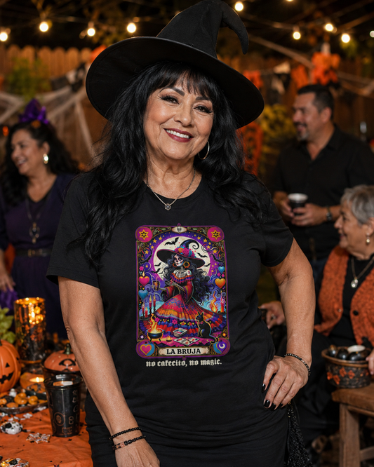 No Cafecito No Magic Bruja T-Shirt