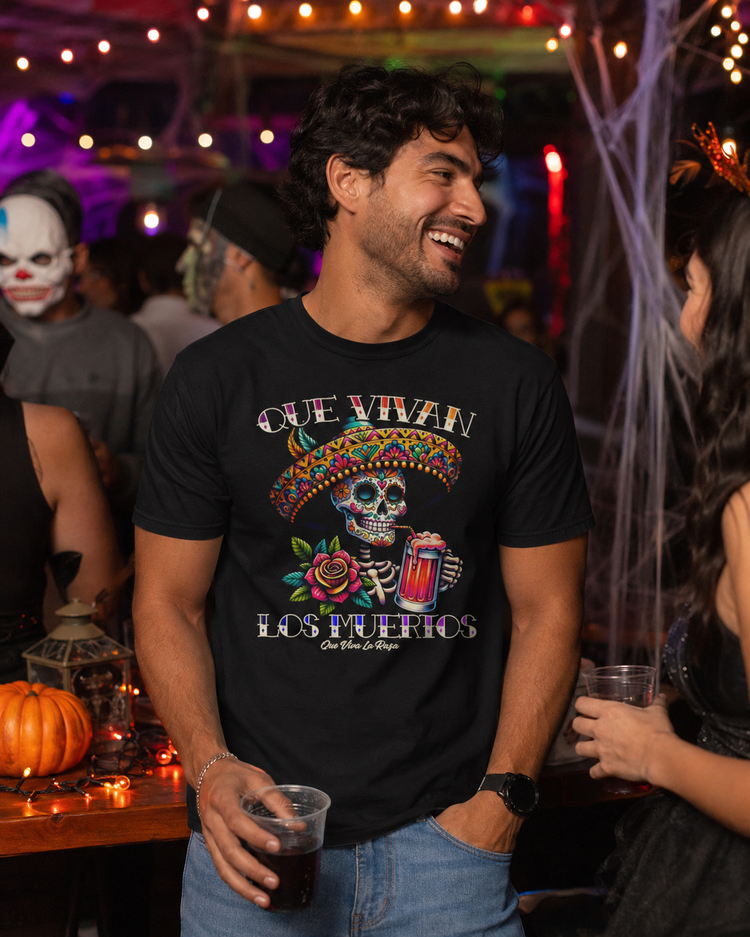 Que Vivan Los Muertos Raza Michilada T-Shirt