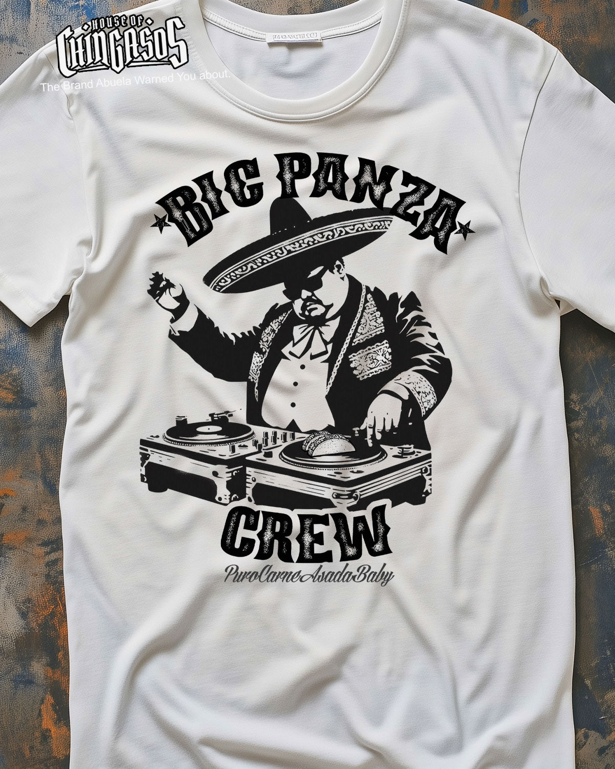 Big Panza Crew Art De La Calle ™ T-shirt