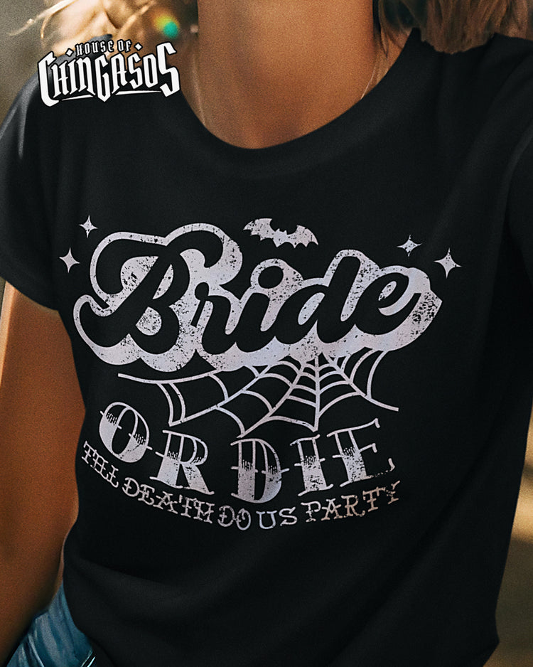 Bride Or Die Spooky Dark Side T-Shirt