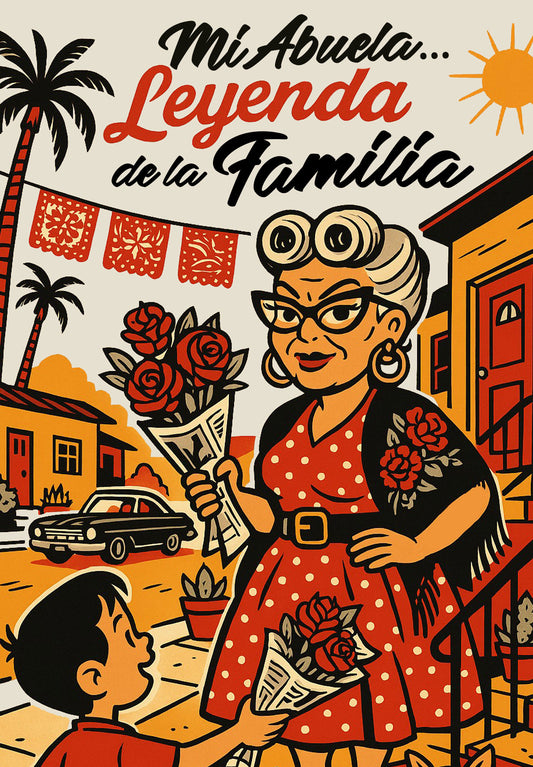 La Fabuela Leyenda De La Familia Card