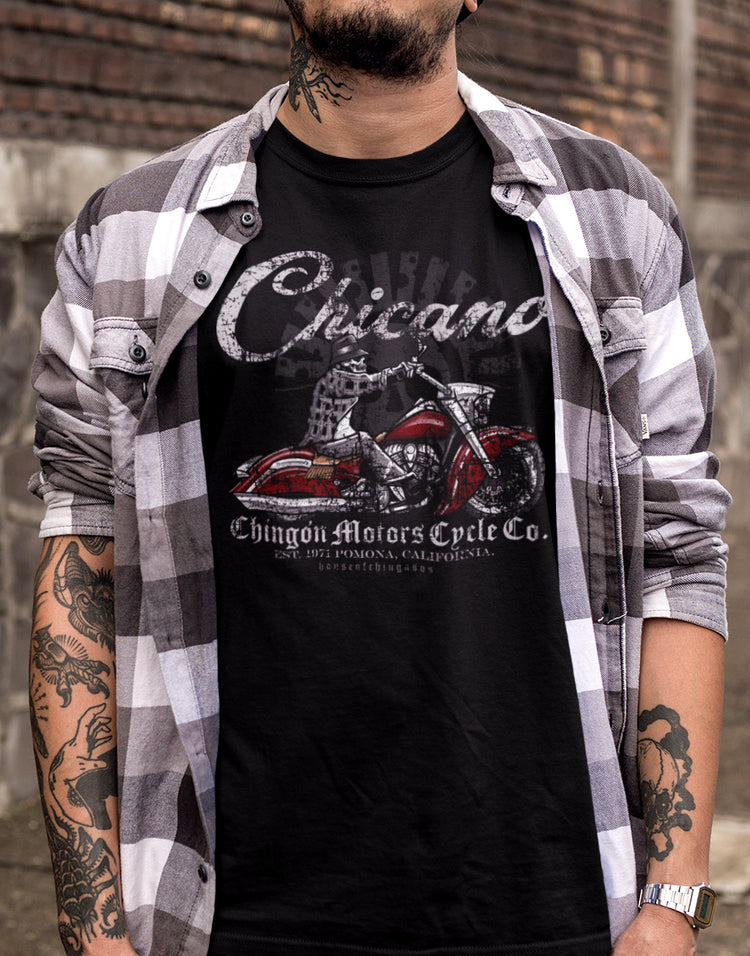 Chicano Vintage Chingon Motors Tee