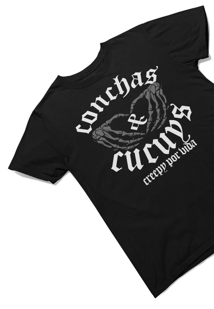 Conchas Y Cucuys Creepy Por Vida T-Shirt