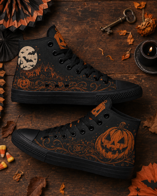Pumpkin King High Tops