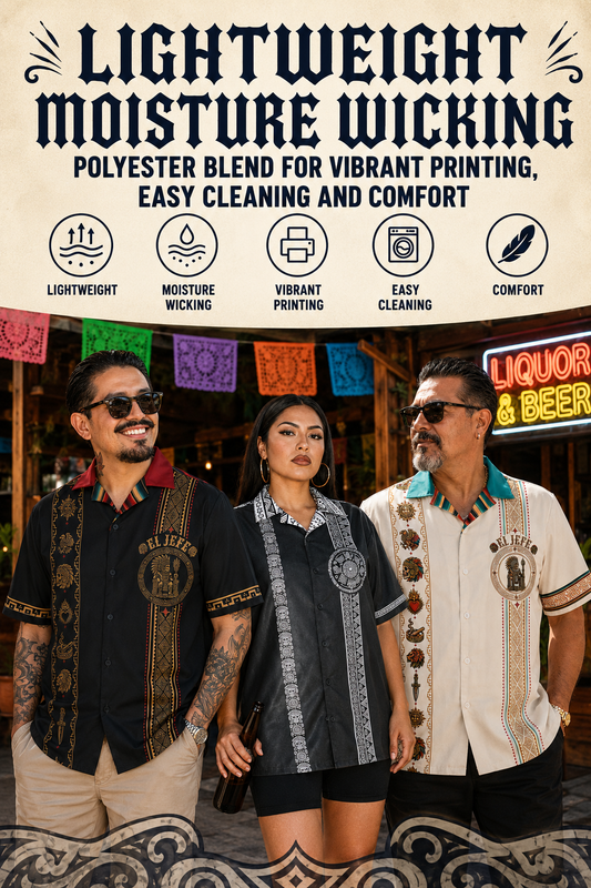 El Jefe Azteca Hueso Guayabera
