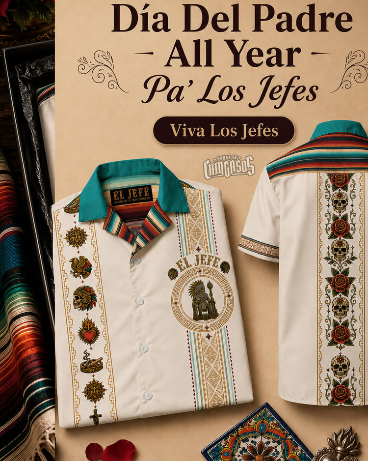El Jefe Azteca Hueso Guayabera