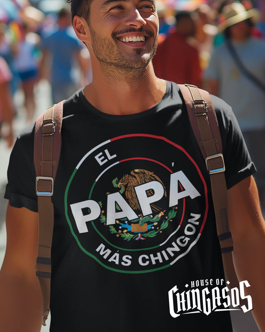 El Papá Mas Chingón Mexicano OG T-Shirt
