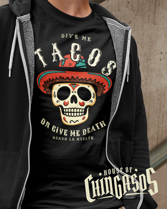 Premium Give Me Tacos Or Give Me Death T-shirt