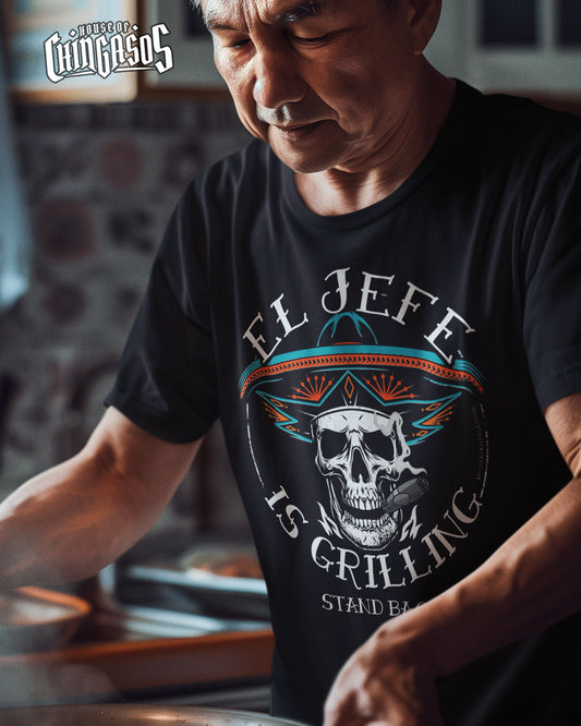 The OG El Jefe Is Grilling Tshirt