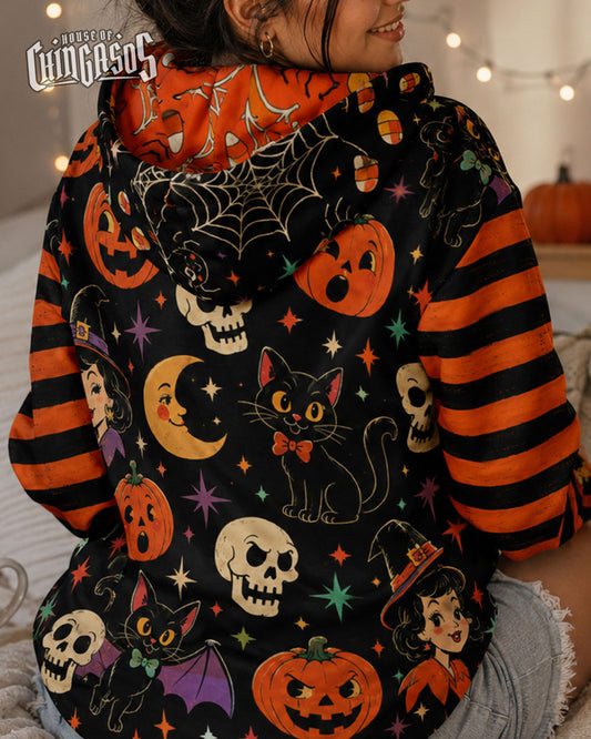 Creepy But Cute Vintage Halloween Hoodie