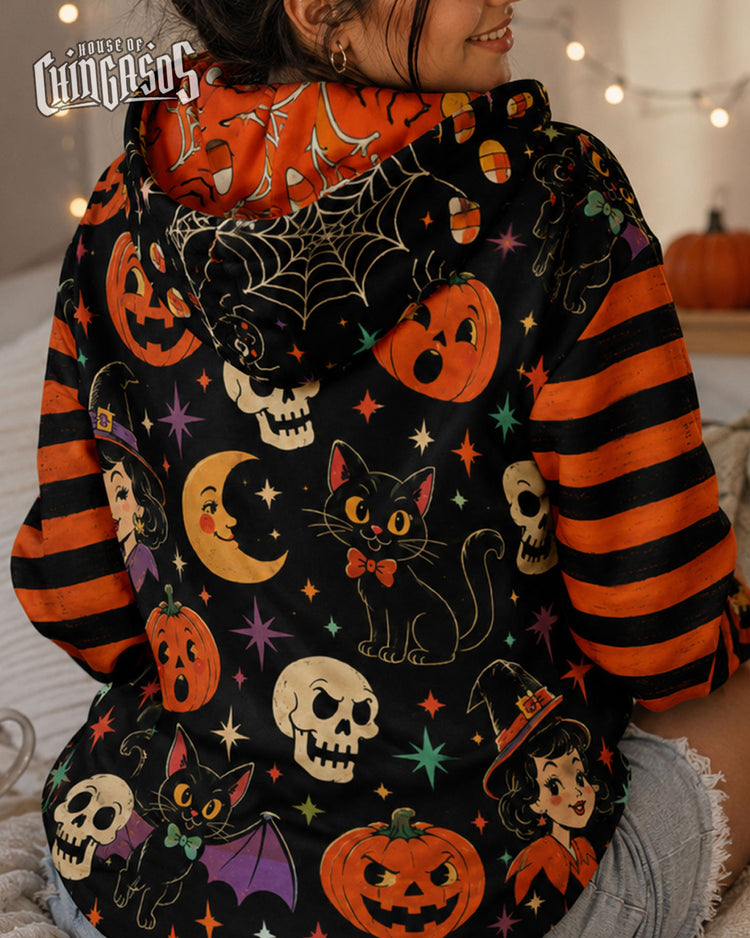 Creepy But Cute Vintage Halloween Hoodie