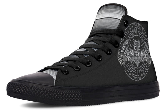 Aztecabat High Tops ( Black or White Sole )