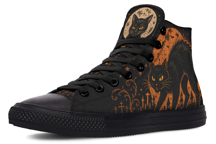Black Cat Curse Hightop