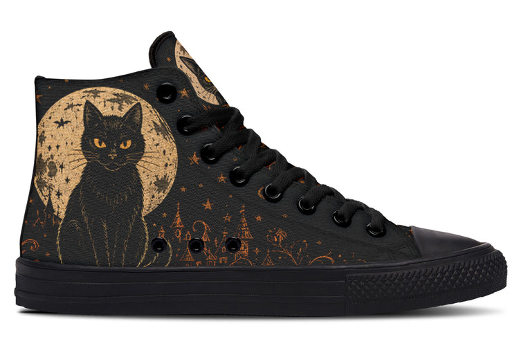 Black Cat Curse Hightop