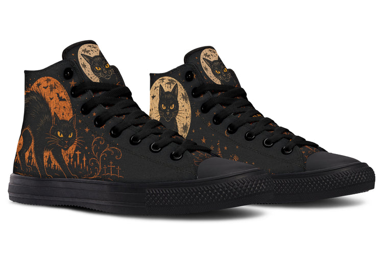Black Cat Curse Hightop