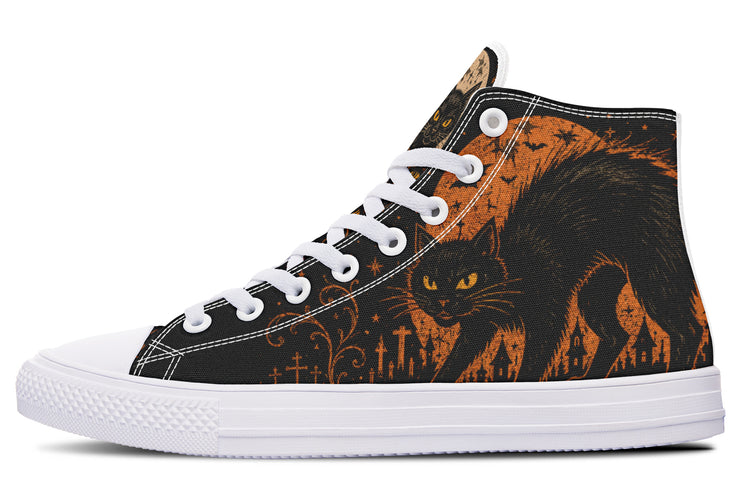 Black Cat Curse Hightop