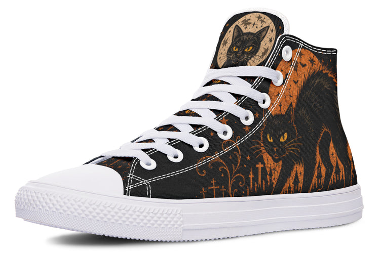 Black Cat Curse Hightop