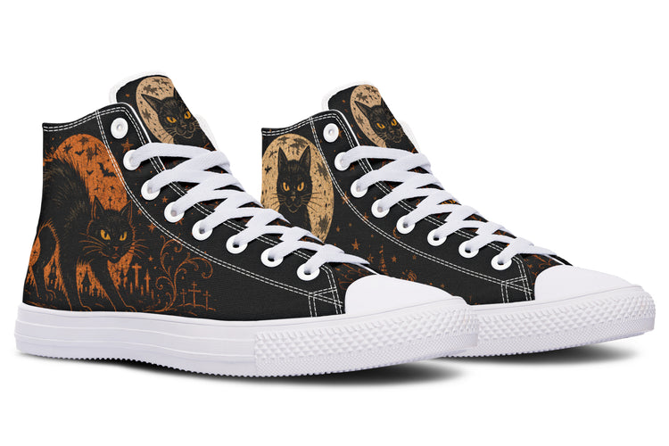 Black Cat Curse Hightop