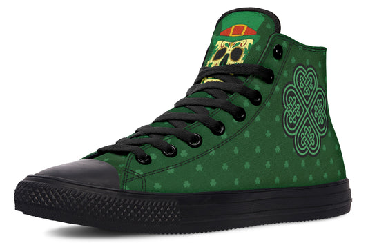 Celtics Skull 2024 High Tops ( Black or White Sole )