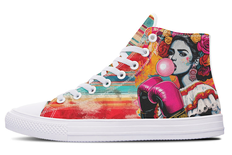 Chingona High Tops ( Black or White Sole )