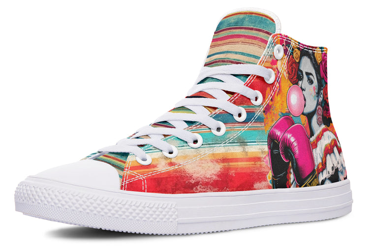 Chingona High Tops ( Black or White Sole )