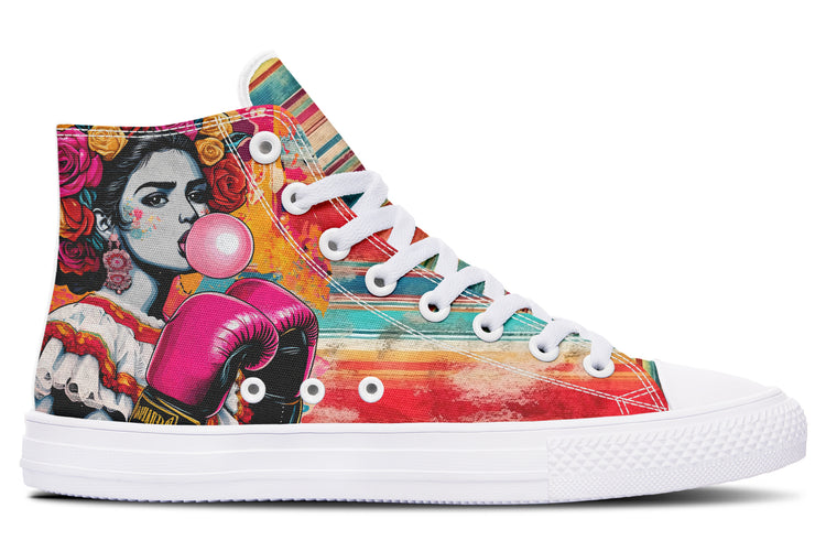 Chingona High Tops ( Black or White Sole )