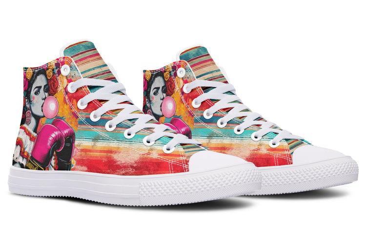 Chingona High Tops ( Black or White Sole )