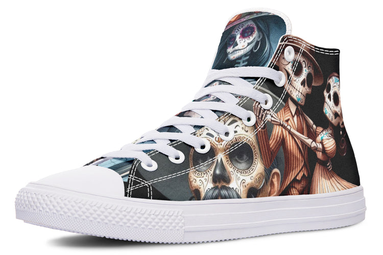 Diadelos Muertos Chica High Tops ( Black or White Sole )