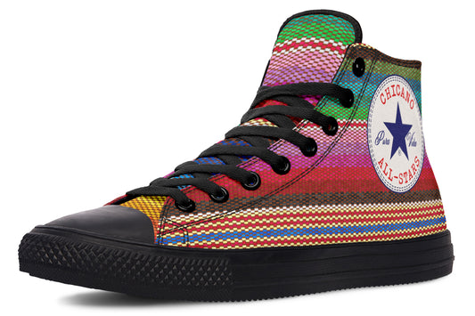 Digital Serape High Tops ( Black or White Sole )