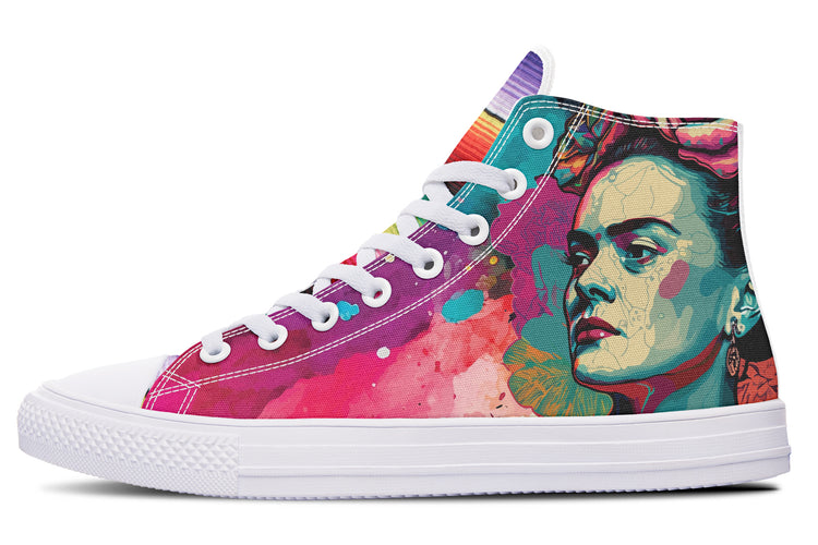 Frida High Tops ( Black or White Sole ) 2 For 1