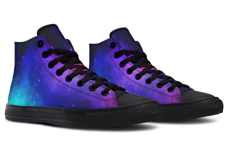 Galaxy High Tops ( Black or White Sole ) 2 For 1