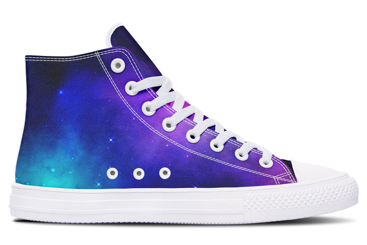 Galaxy High Tops ( Black or White Sole ) 2 For 1 – House Of Chingasos